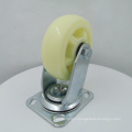 Industrial Cabinet 4 Inch Heavy Duty Ivory White PP PVC Plastic Lockable Caster Wheel